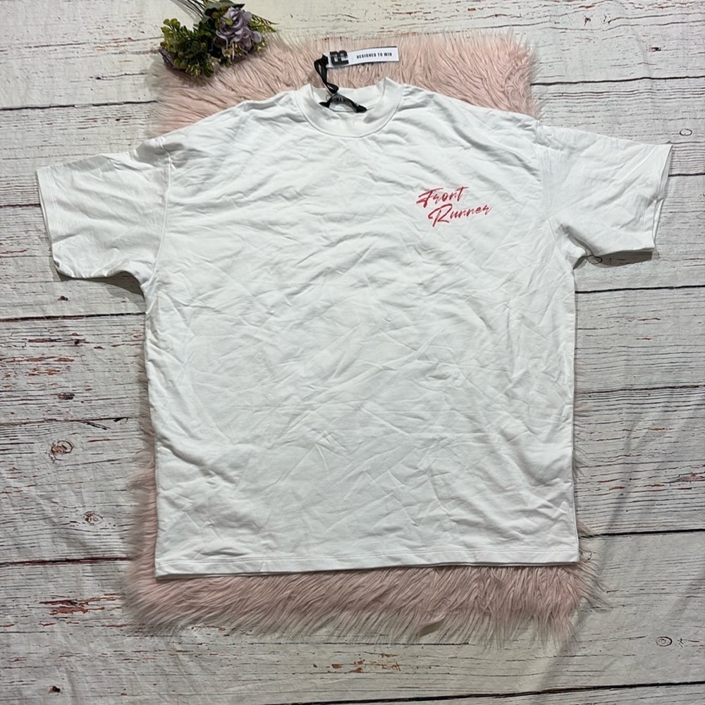 NWT Front Runner Muhammad Ali I am The Greatest White Tee sz M
